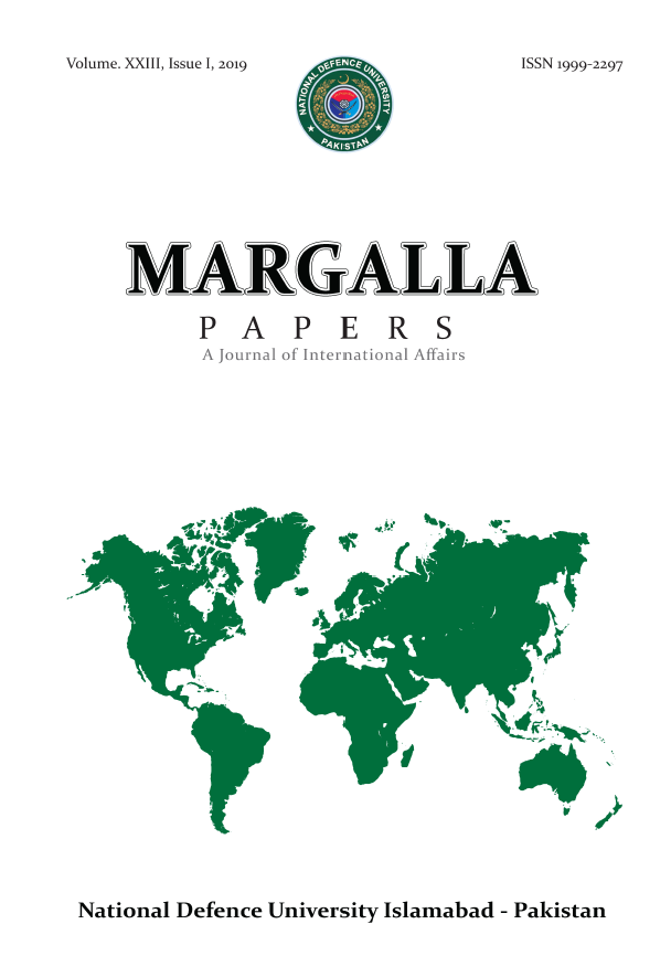 					View Vol. 23 No. 1 (2019): Margalla Papers
				